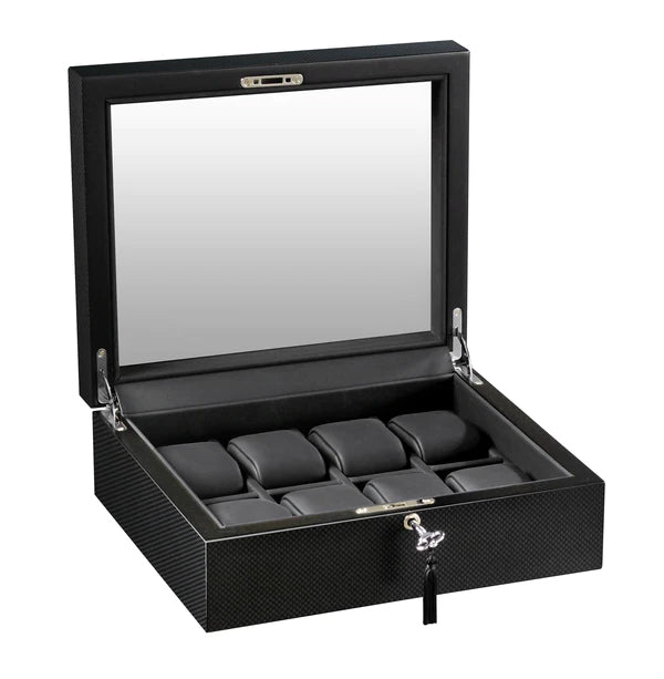 Watch box with glass top sale