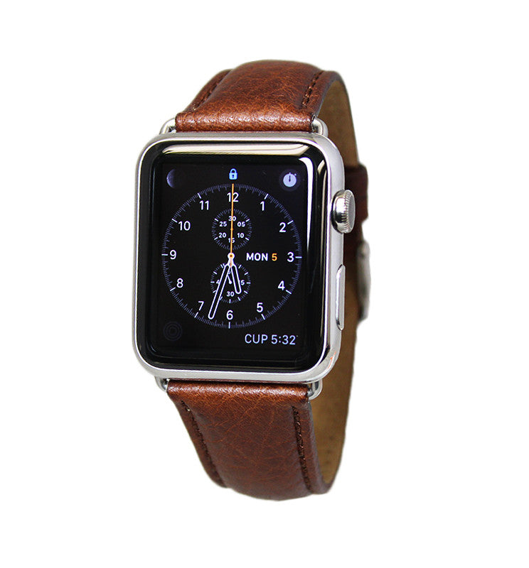 Iwatch 5 leather strap hot sale