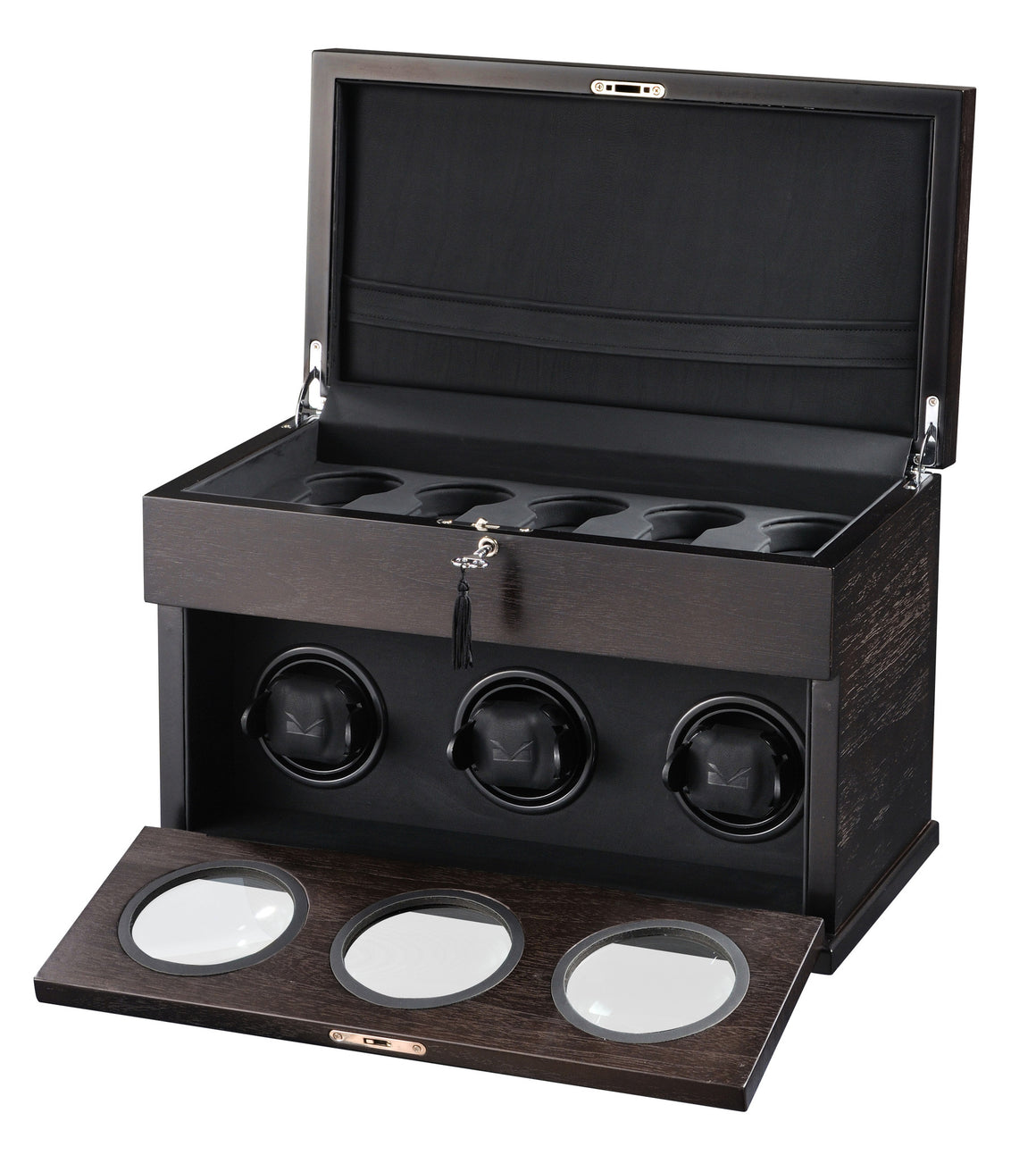 Triple Watch Winders - Watch Box Co.