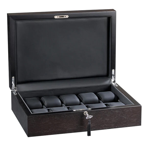 Volta Rustic Brown 10 Wood Watch Case