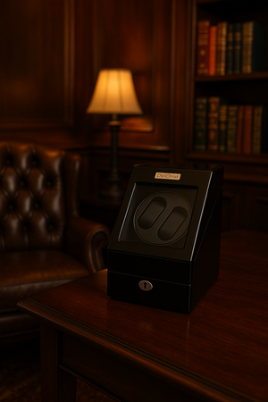 Diplomat Black Edition Double Watch Winder