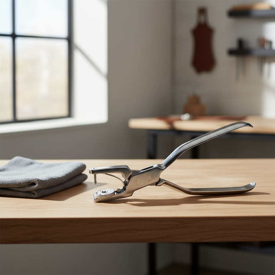 Leather Hole Punch Plier for Precision Crafting and DIY Projects