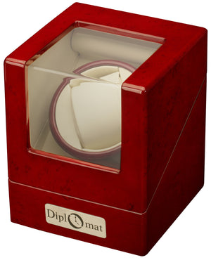 Rosewood Single Watch Winder For Large Faced Watches - Watch Box Co. - 2