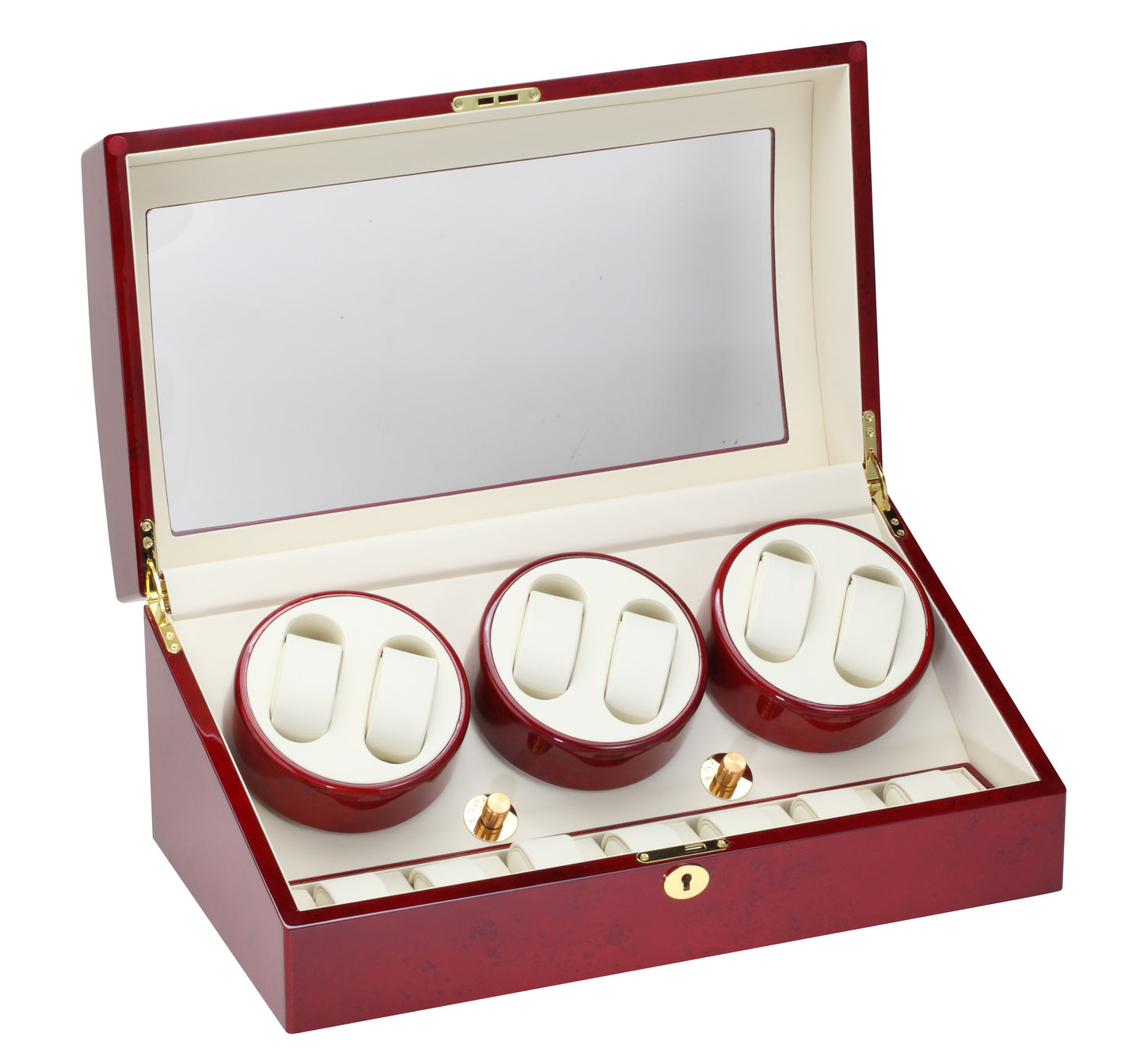 Diplomat Rosewood Six Watch Winder - Watch Box Co. - 1