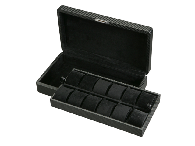 12) Diplomat Carbon Fiber Watch Box – Watch Box Co.