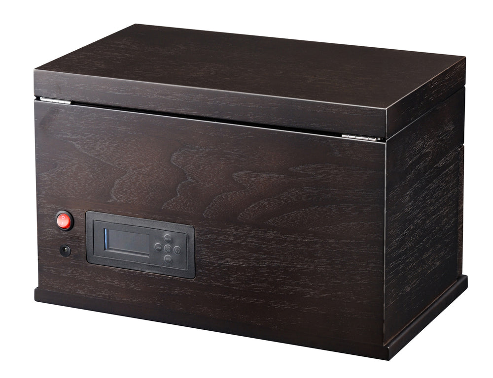 
                  
                    Volta Rustic Brown Wood 3 Watch Winder - Watch Box Co. - 3
                  
                