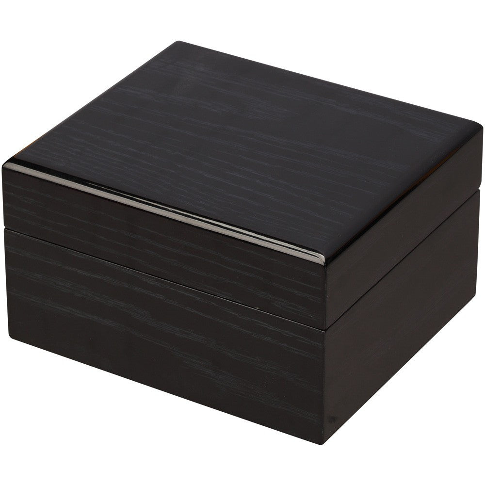 
                  
                    Single Black Mahogany Wood Watch Box - Watch Box Co. - 3
                  
                